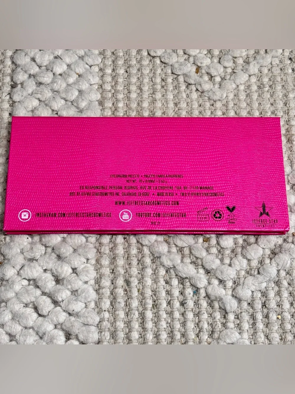 Discontinued JEFFREE STAR ANDROGYNY PALETTE -NIB